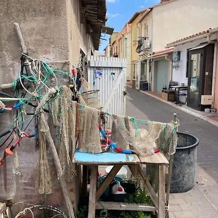 Дом отдыха Maison De Pecheur Pointe Courte Au Cabanon